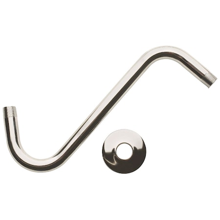 Plumb Pak Shwr Arm S-Style Chrome PP825-19